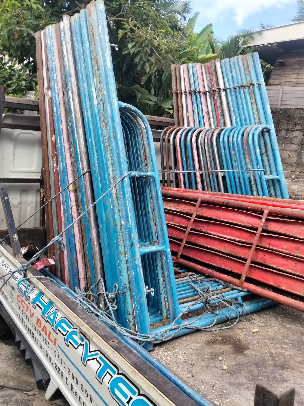 Rental scaffolding