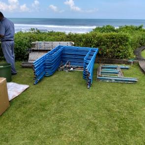 Rental scaffolding murah Cocok di gunakan untuk proyek, pembagunan rumah dan lain-lain Harga sewa di hitung per bulan Harga belum termasuk transport menyewakan scaffolding untuk wilayah Bali harga bersahabat jangka waktu sewa menyesuaikan kebutuhan proyek