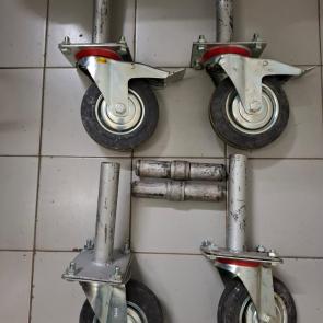Sewa roda steger Untuk kebutuhan proyek dan bangunan Hanya untuk wilayah bali Harga sewa per bulan Jaminan 3x biaya sewa Harga belum termasuk ONGKIR Gudang : Jl Pura Demak Barat No 168X Denpasar - Bali Telepon : 0811 39 5454